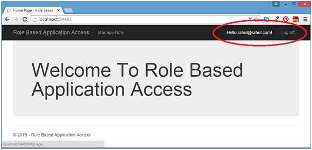 Run your application